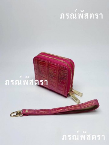 กระเป๋าคล้องแขนหนังจระเข้แท้