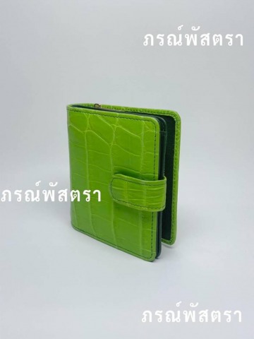กระเป๋าสตางค์หนังจระเข้แท้